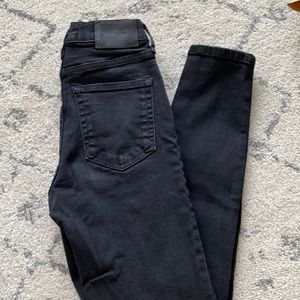 Ever lane black skinny jeans